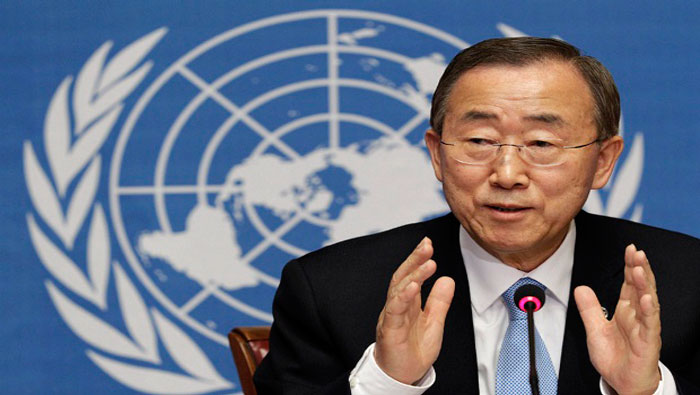 Ban Ki-moon culpó al régimen israelí por estos ataques.
