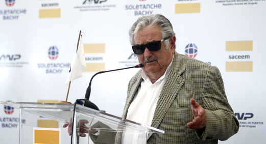 Pepe Mujica recibe este lunes al secretario general de la Unasur, Ernesto Samper.