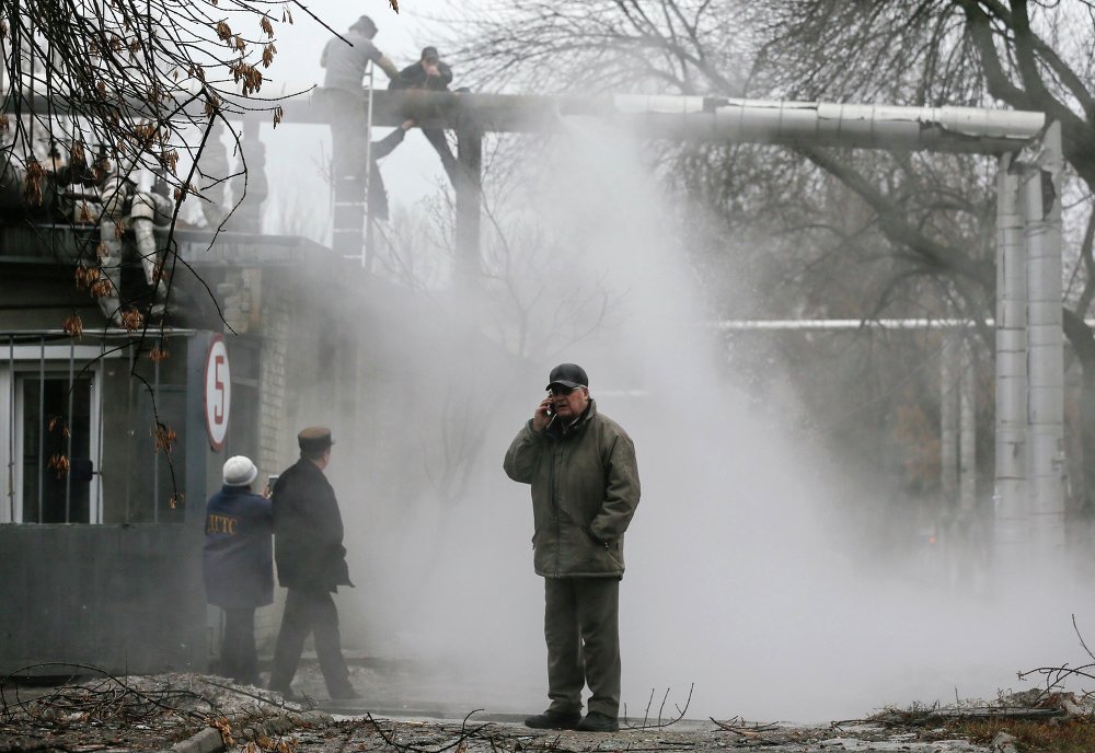 Los ataques con morteros han generado daños en infraestructuras de Donetsk.