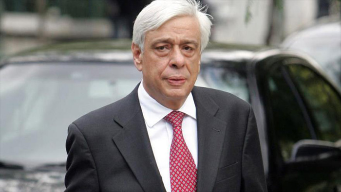 El nuevo presidente de 64 años de edad, Prokopis Pavlopoulos ganó con 180 votos.