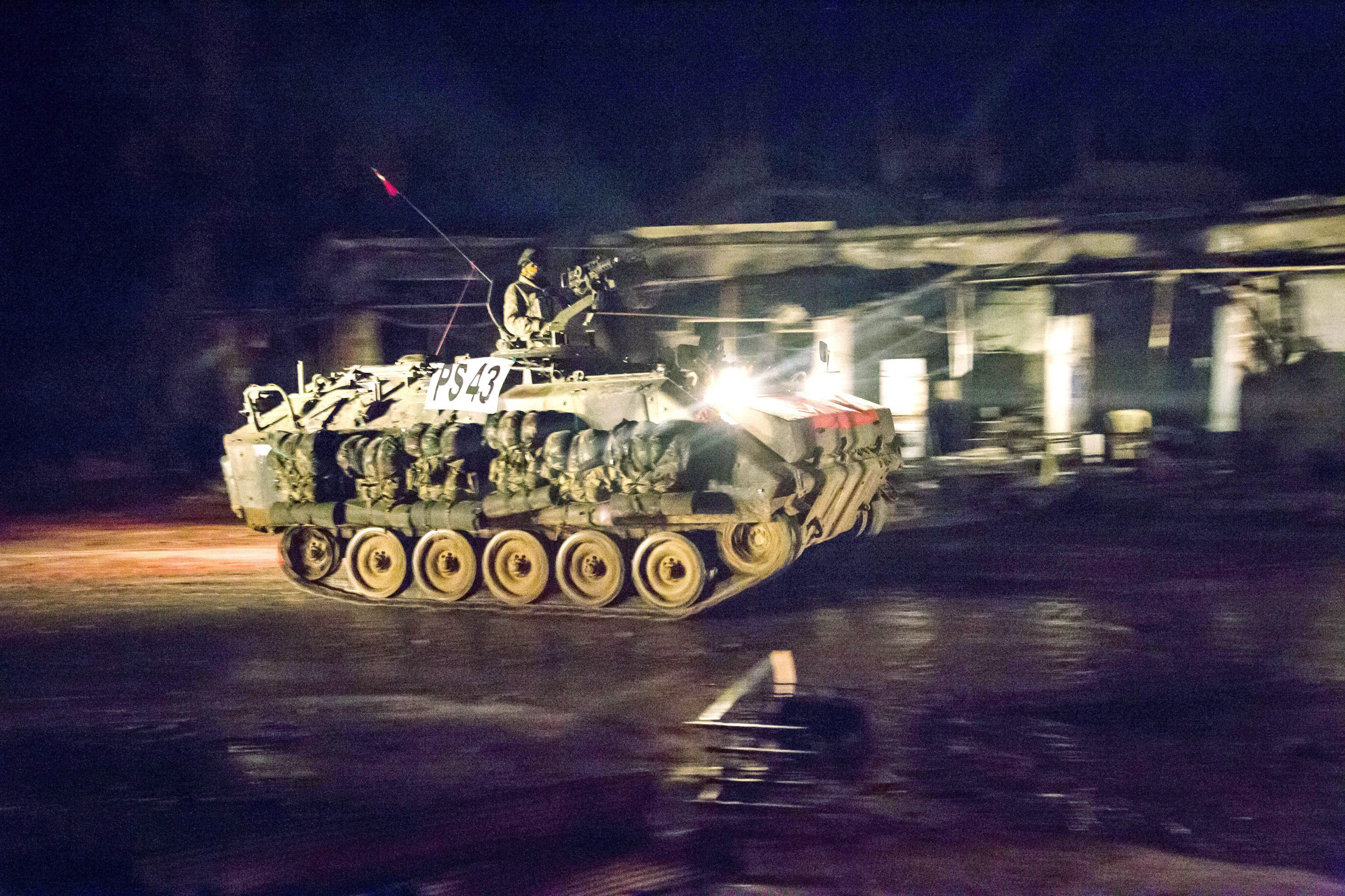 El Ejército turco ingresó al territorio sirio en la noche