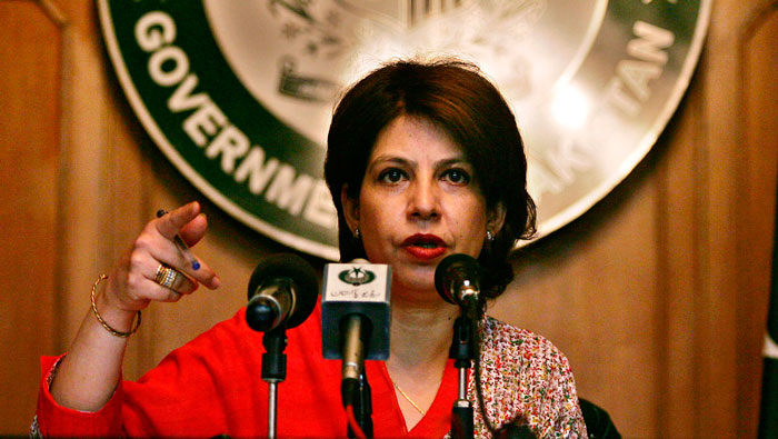 La ministra de Asuntos Exteriores de Pakistán, Tasnim Aslam, esperaba la respuesta de la India