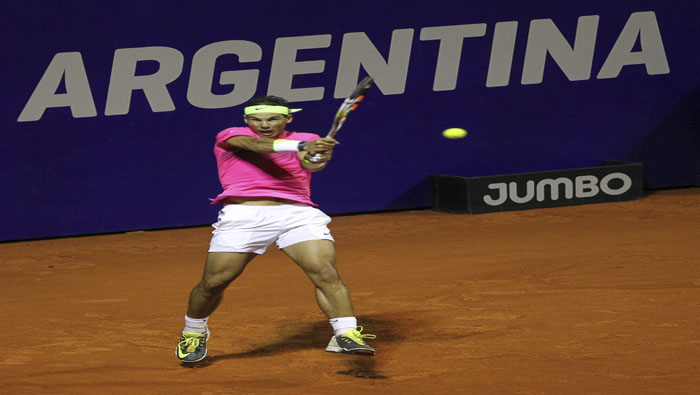 Rafael Nadal, avanza a semifinales en Torneo Buenos Aires