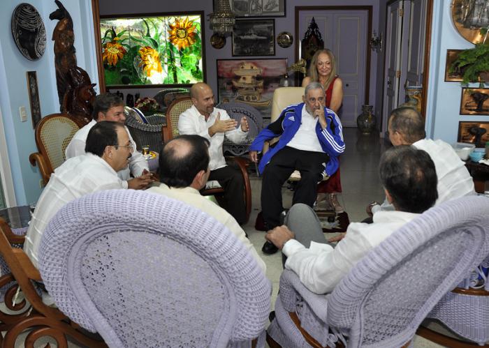 El encuentro se llevó a cabo el pasado 28 de febrero, a 73 días de que los antiterroristas llegaran a Cuba.