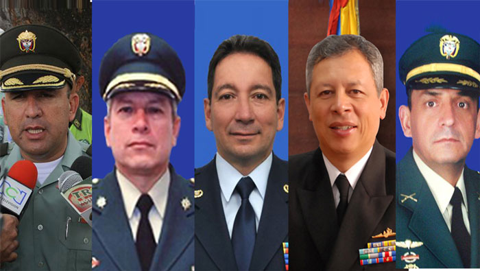 Los cinco altos mandos discutirán el cese el fuego unilateral en La Habana