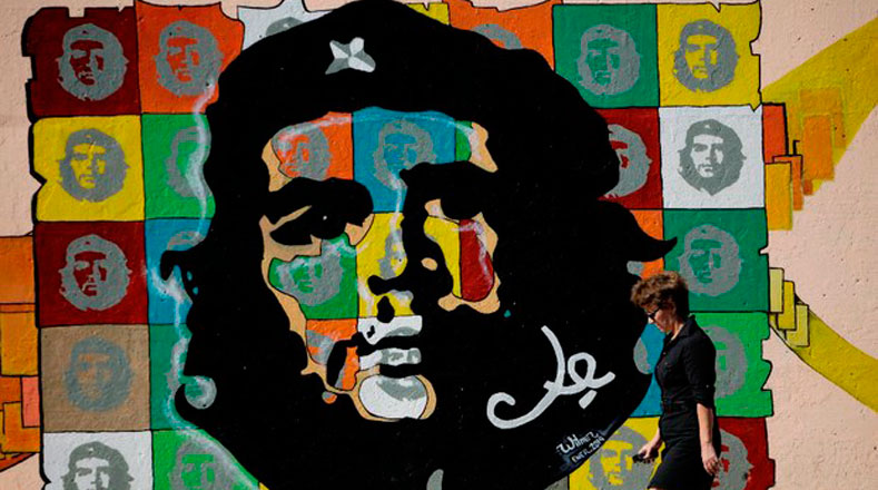 La imagen del Che ha sido reconocida como una de las más reproducidas del planeta. 