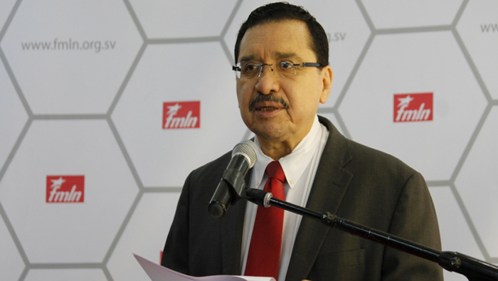 El máximo representante del FMLN, Medardo González agradeció a la militancia, la capacidad de su fuerza política.