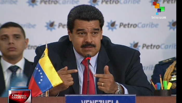 Presidente Nicolás Maduro, fue el encargado de la clausura en  la IX cumbre extraordinaria de Petrocaribe