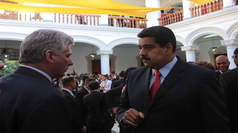 El mandatario venezolano Nicolás Maduro sostuvo encuentros con sus homólogos y representantes de diversos países, tales como el Primer Vicepresidente cubano, Miguel Díaz Canel.