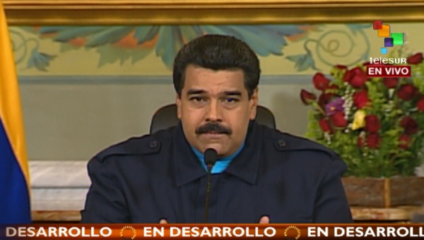 El presidente de Venezuela, Nicolás Maduro condenó las amenazas y agresiones de EE.UU.
