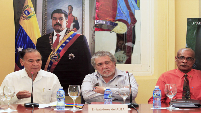 Los embajadores del ALBA-TCP condenan agresiones de EE.UU. hacia Venezuela.