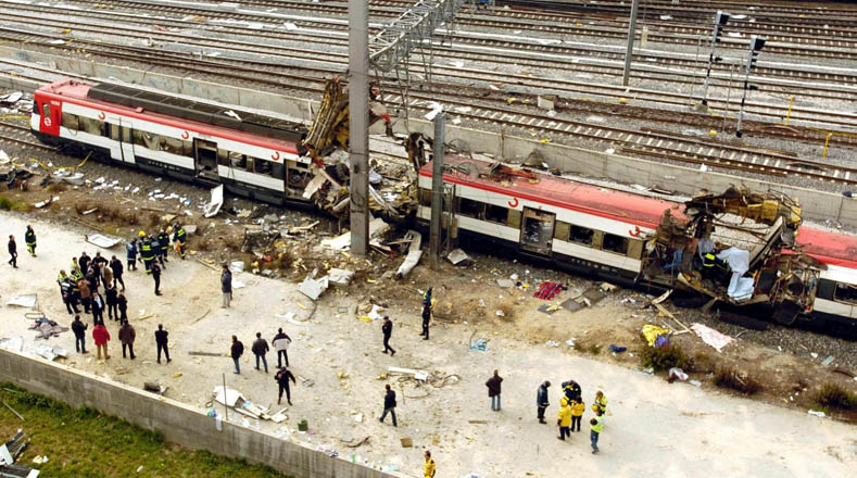 El 11-M es considerado el peor atentado terrorista ocurrido en España: 10 bombas en cuatro trenes. 