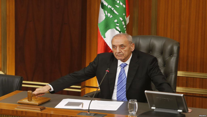 El vocero del Parlamento libanés, Nabih Berri, anunció la nueva cita del Parlamento libanés.
