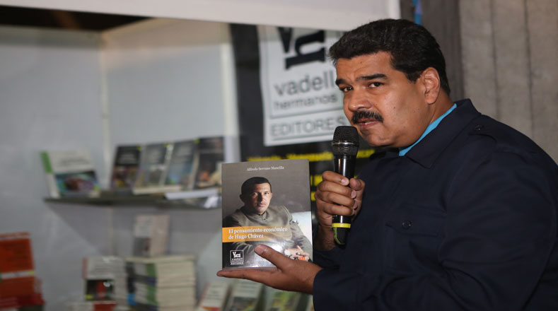 El presidente de Venezuela, Nicolás Maduro, asistió al Teatro Teresa Carreño a la inauguración de la Feria Internacional del Libro 2015.