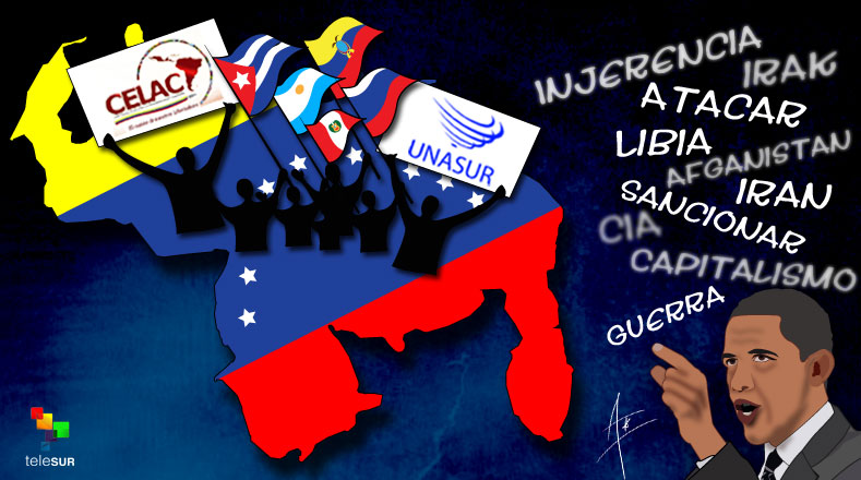 El decreto de la administración Obama abre las puertas al intervencionismo estadounidense y es una amenaza a la soberanía de Venezuela y de América Latina.