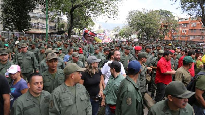 La Fuerza Armada Nacional Bolivariana también realizó este sábado el “Ejercicio Nacional Escudo Bolivariano para la Seguridad y Defensa Integral de la Nación”.