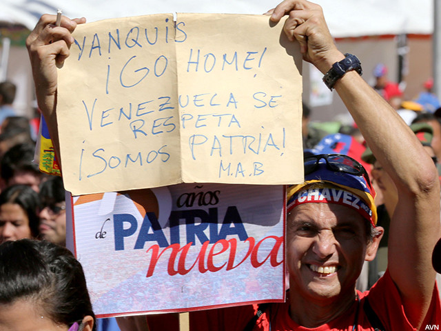 Los venezolanos repudiarán las agresiones de Estados Unidos contra la paz y soberanía de Venezuela.