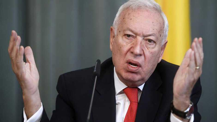 El ministro de Relaciones Exteriores, José García Margallo, dijo que le preocupa la situación en Venezuela.