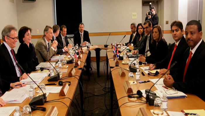 Cuba y EE.UU. reunidos en una tercera ronda de conversaciones