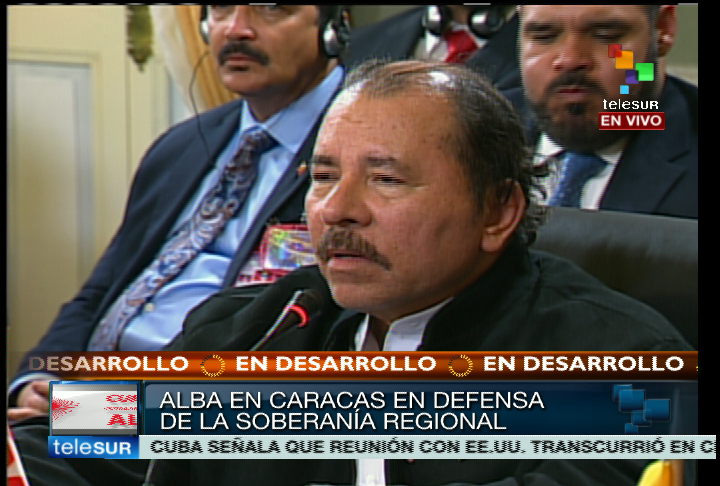 Daniel Ortega señaló que Estados Unidos quiere aplicar sus políticas imperialistas en América Latina.