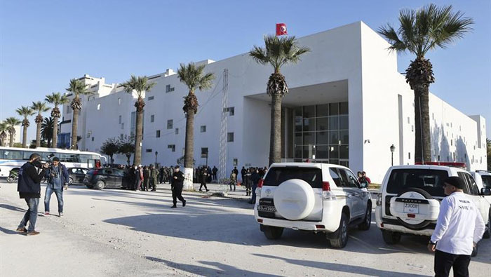 Vista general del Museo del Bardo, en Túnez, lugar donde ocurrió el ataque.