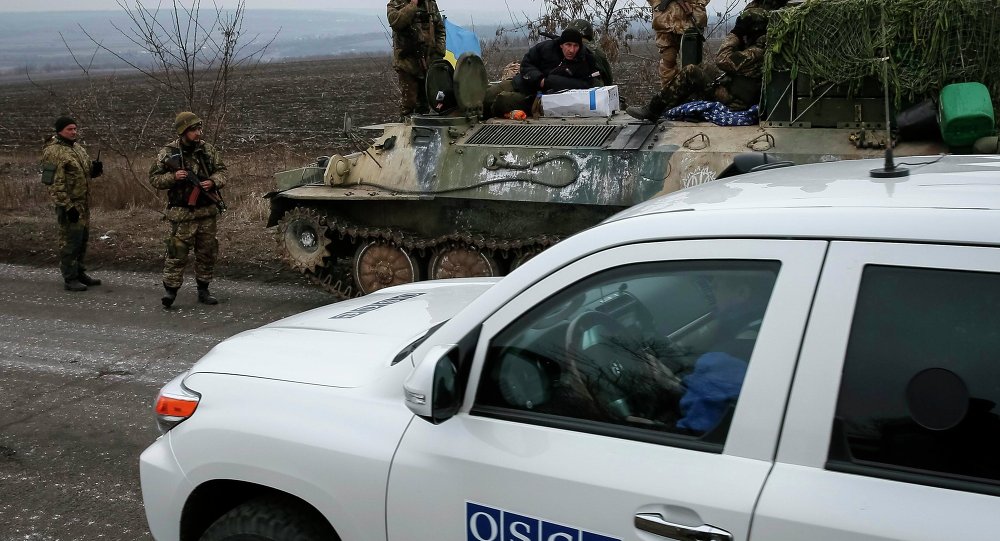 Las fuerzas ucranianas han impedido el paso a la misión especial de la OSCE.