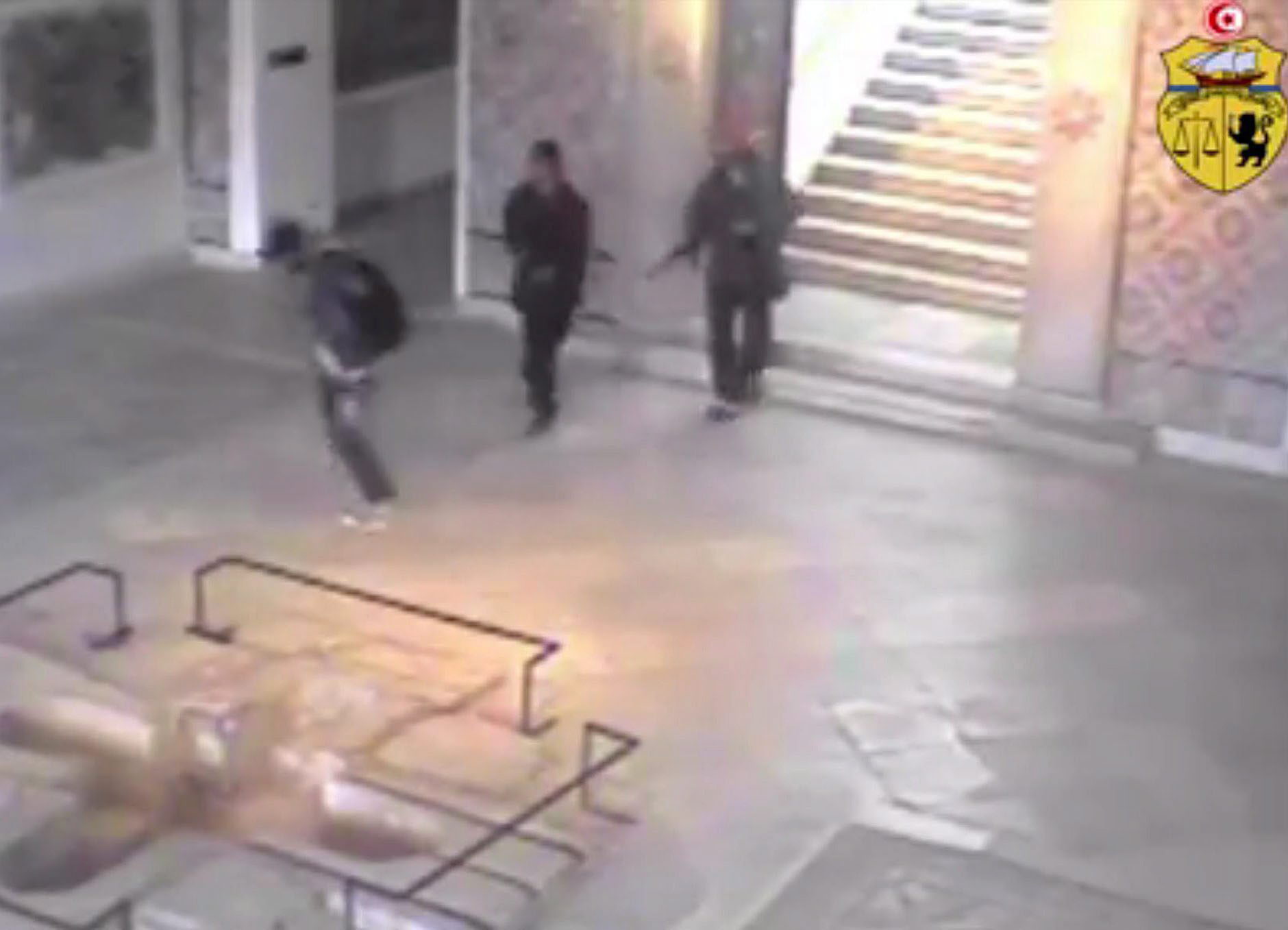 Los implicados fueron identificados y filmados por las cámaras de seguridad del museo.