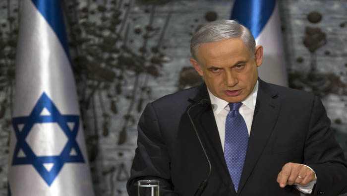 El primer ministro israelí, Benjamín Netanyahu en campaña electoral negó darle apoyo a Palestina.