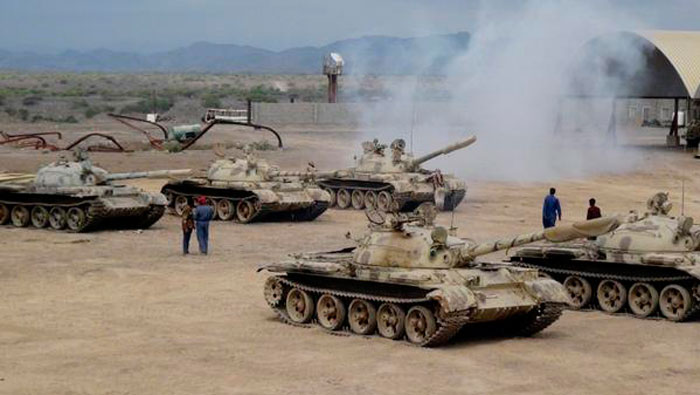 Fuerzas de Egipto y Pakistán se unieron a la ofensiva saudí