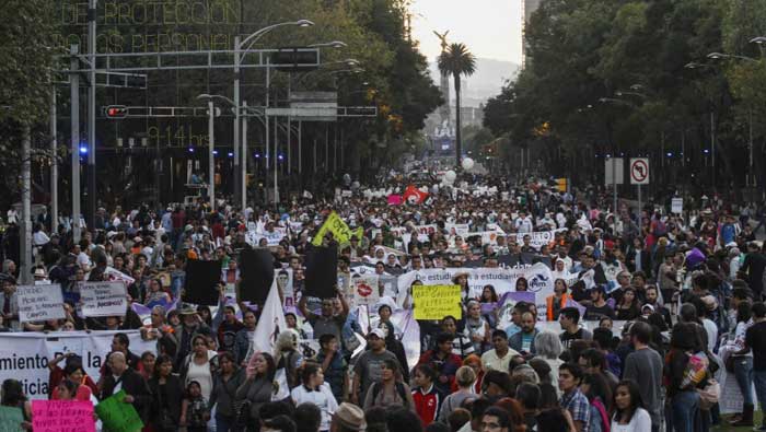 Los manifestantes rechazan la celebración de elecciones en el estado de Guerrero