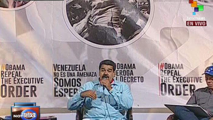El presidente Maduro llamó a mover las etiquetas #VenezuelaEsEsperanza y #VenezuelaIsHope.