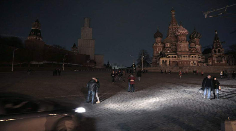 La Plaza Roja de Moscú, uno de sus principales monumentos.