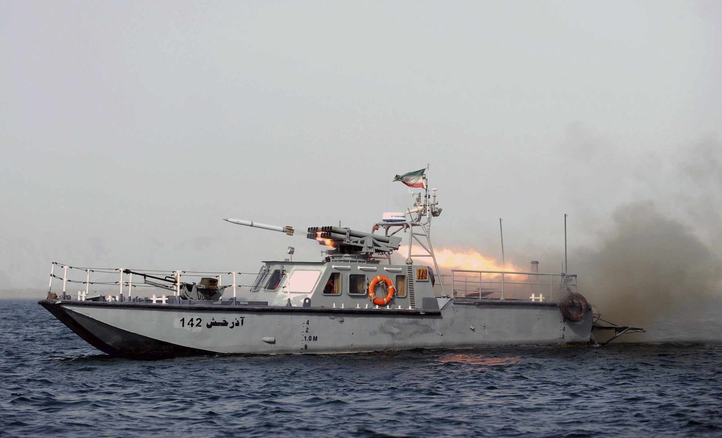 La misión de la 34ª flota de la Fuerza Naval llegó este miércoles a las costas de Yemen.