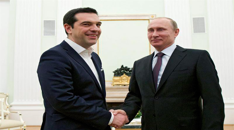 Tsipras y el presidente ruso, Vladimir Putin, se reunieron este miércoles en torno a temas de interés binacional.