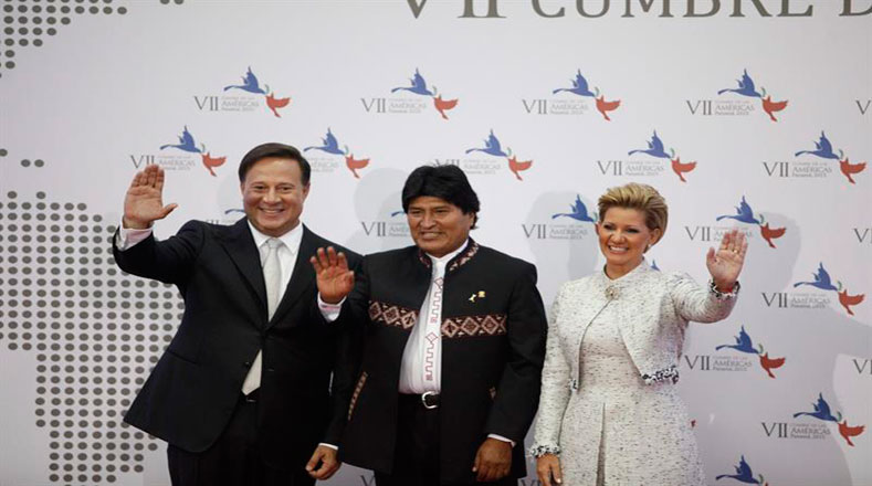 El presidente boliviano Evo Morales asistió previamente a la Cumbre de los Pueblos.