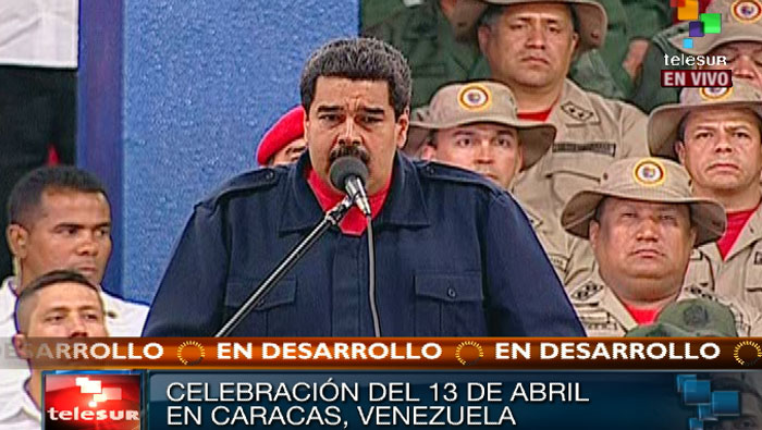 Maduro destacó la lucha gloriosa del pueblo cubano.