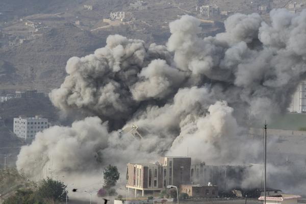 Los bombardeos atacaron zonas residenciales de Yemen.