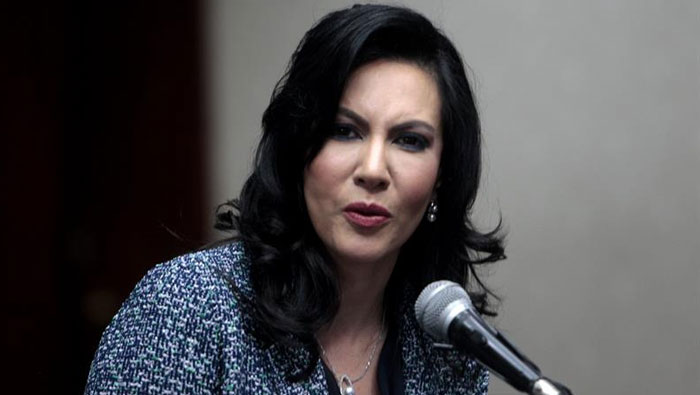 Zury Ríos, hija del dictador José Efraín Ríos Montt, aspira a la presidencia de Guatemalata.
