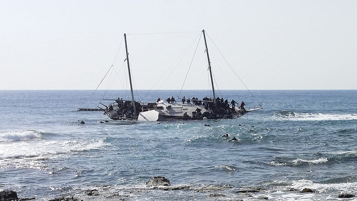 Miles de personas pierden anualmente la vida en el Mediterráneo.