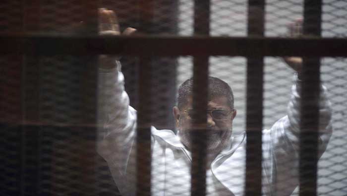 Mursi ha reiterado en todos los juicios que es el presidente legítimo de Egipto