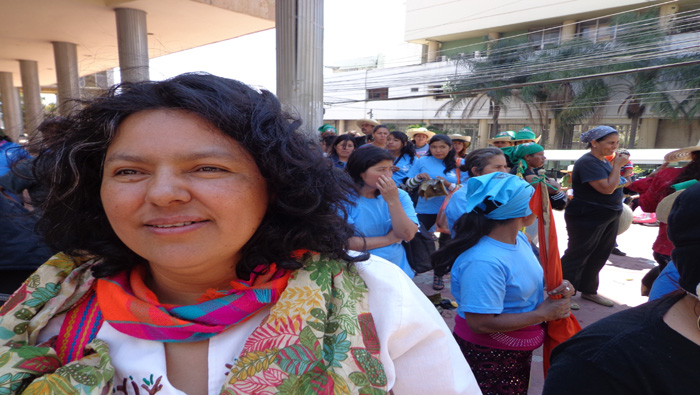 Berta Cáceres creció en la época de violencia que se desató en Centroamérica en los años 80.