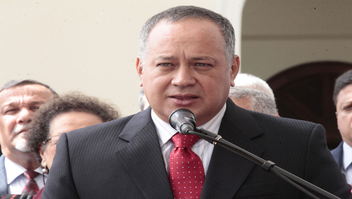 El presidente de la Asamblea Nacional Diosdado Cabello demandará a El Nacional y La Patilla. (Foto: AVN)