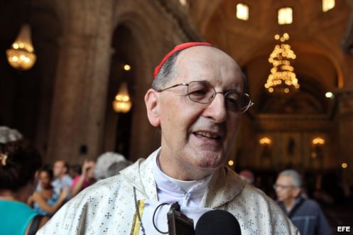 El cardenal Stella realiza una visita a Cuba