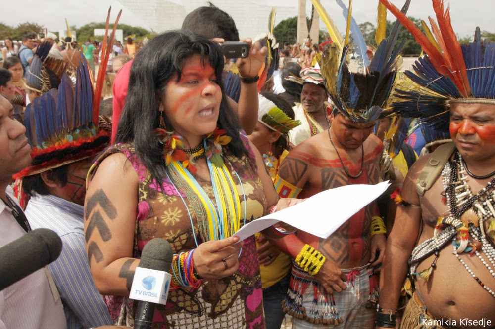 Movilizaciones indígenas en Brasil