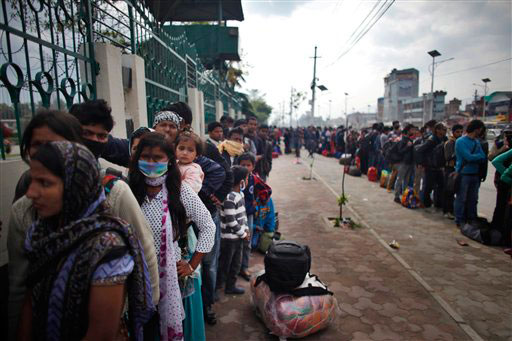Extranjeros y nepalíes temen sufrir enfermedades por la situación del país