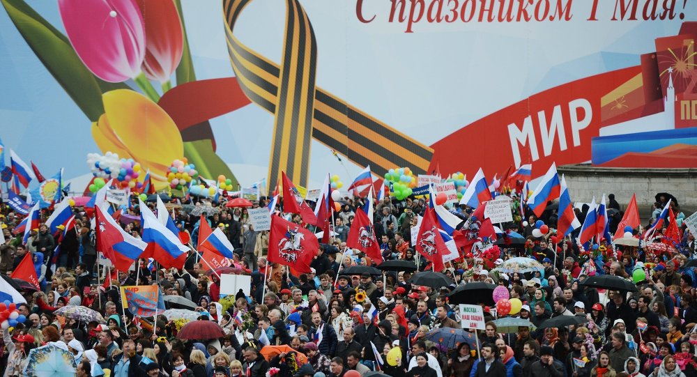 Los rusos participaron en grandes concentraciones en más de 50 localidades del país.