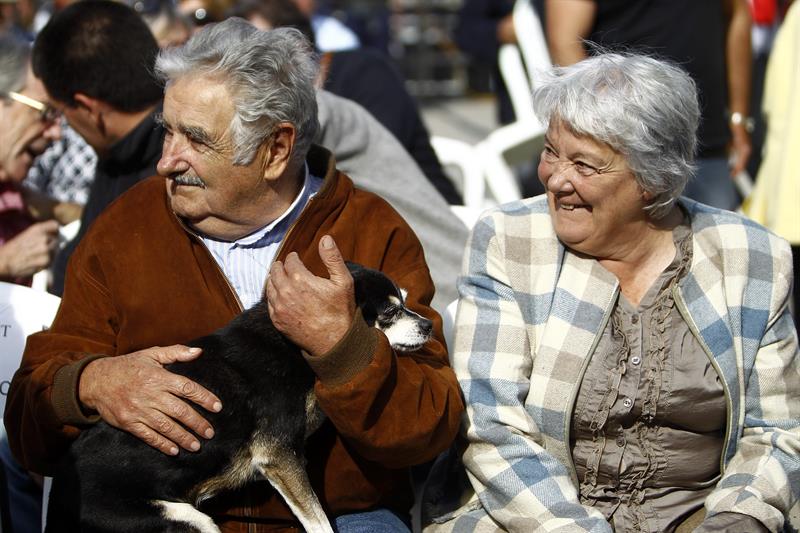 Mujica participó este viernes en el acto de conmemoración del Día del Trabajador.