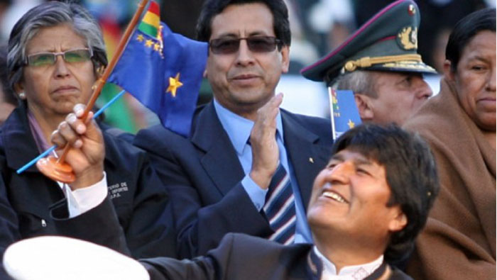 El presidente boliviano, Evo Morales, instó a los bolivianos a enarbolar la bandera de la reivindicación marítima.