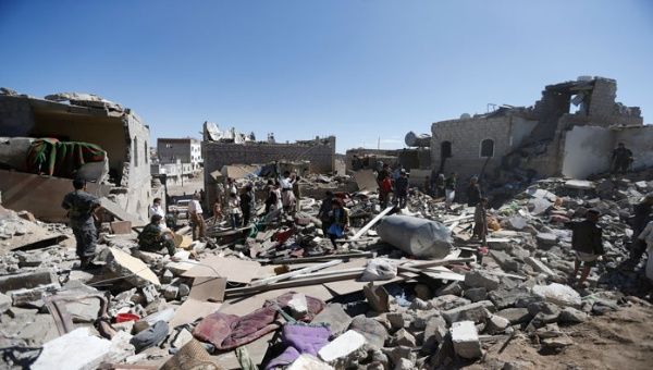 Afectados por el nuevo ataque de la aviación árabe a Yemen
