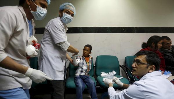 La OMS había alertado sobre la necesidad urgente de material y ayuda médica en Nepal.